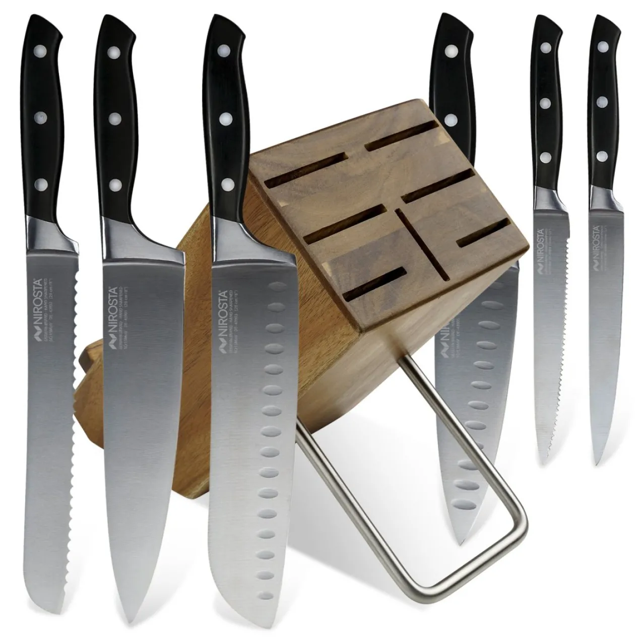 Messerblock-Set "Trinity", 7-teilig