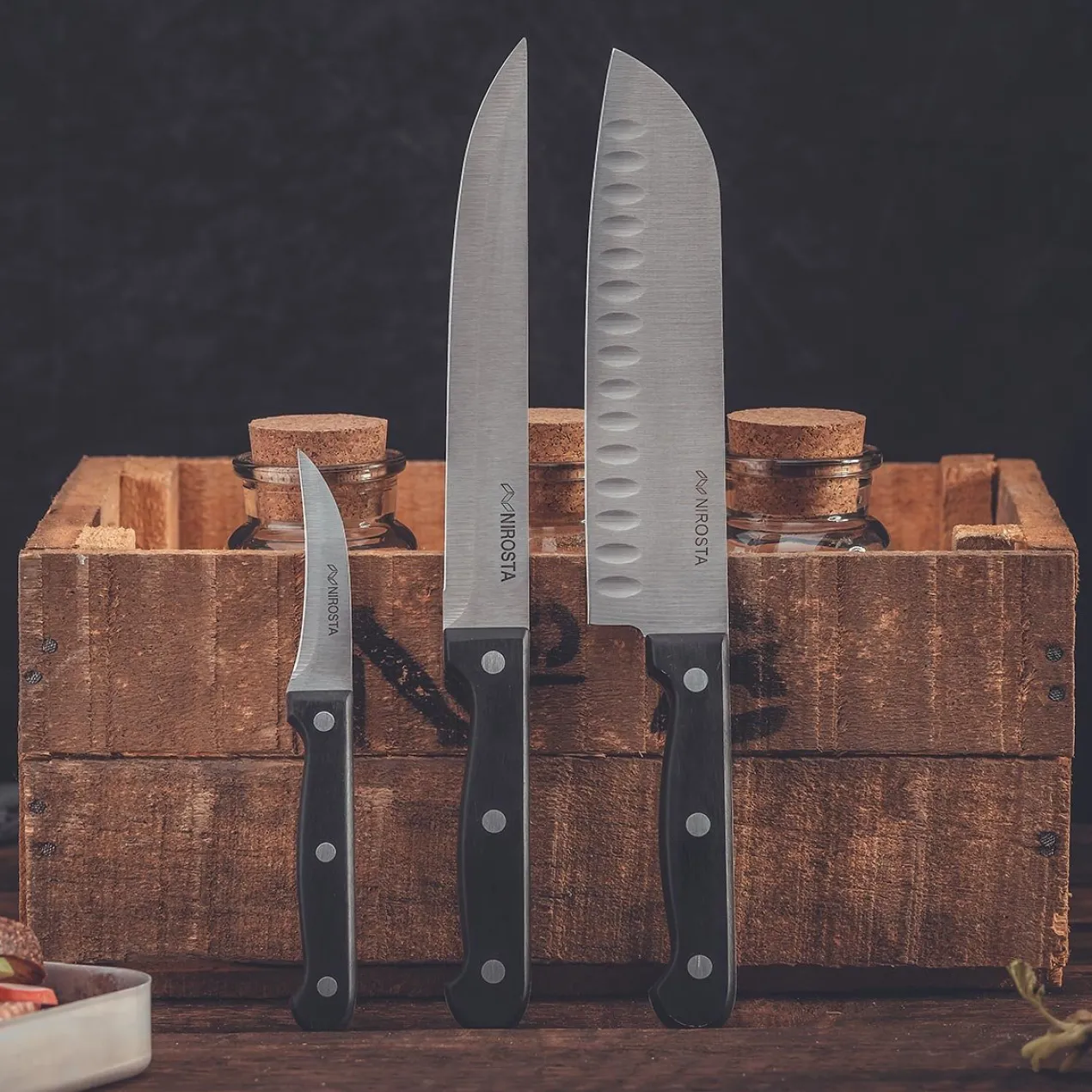 Messer-Set "Mega", 3-teilig