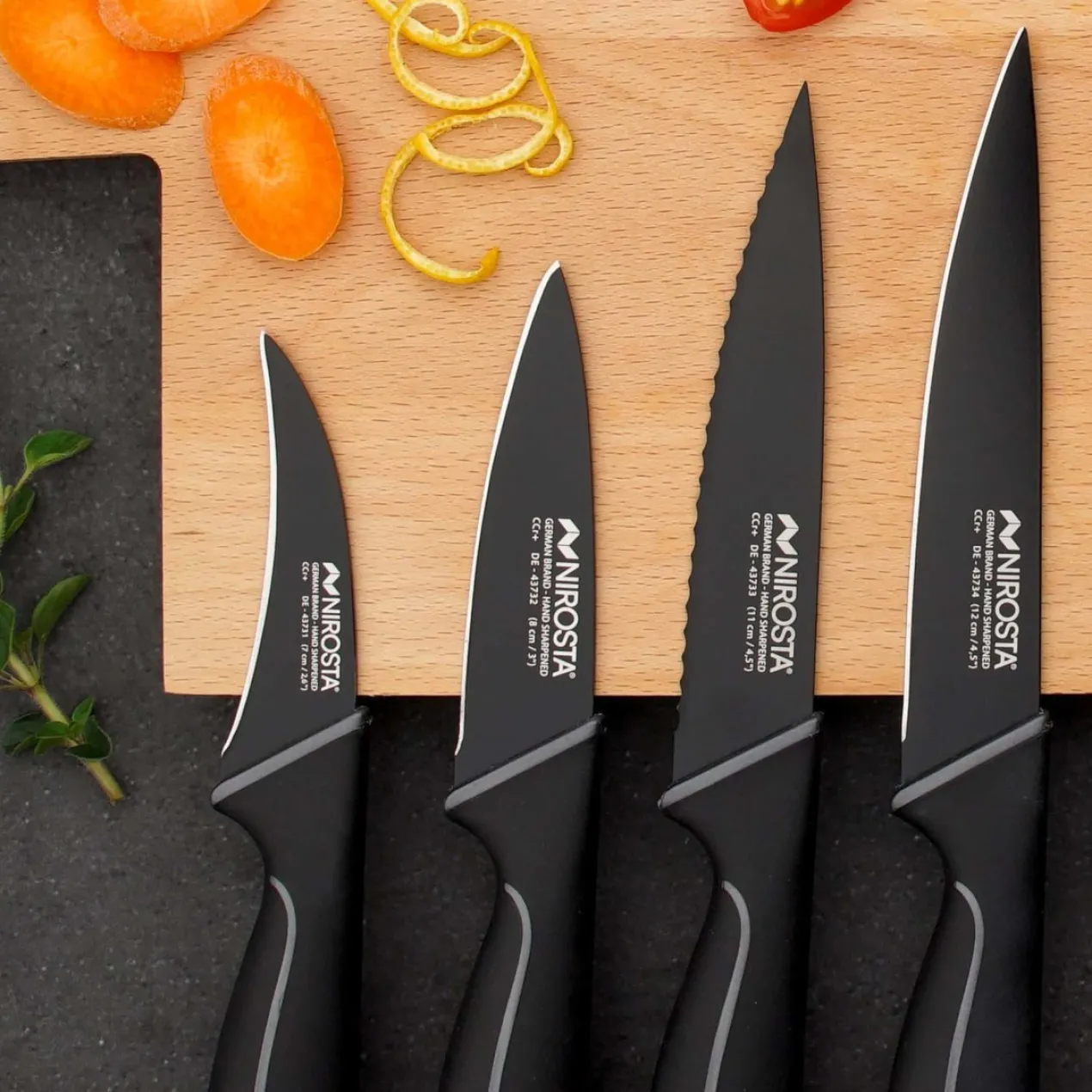 Messer-Set "Wave klein", 4-teilig