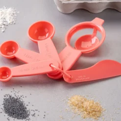 Messlöffel-Set Mini Cooking, rosa, 5-tlg,
