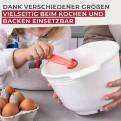 Messlöffel-Set Mini Cooking, rosa, 5-tlg,