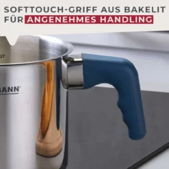 Milchtopf Essential , Ø14cm, blau