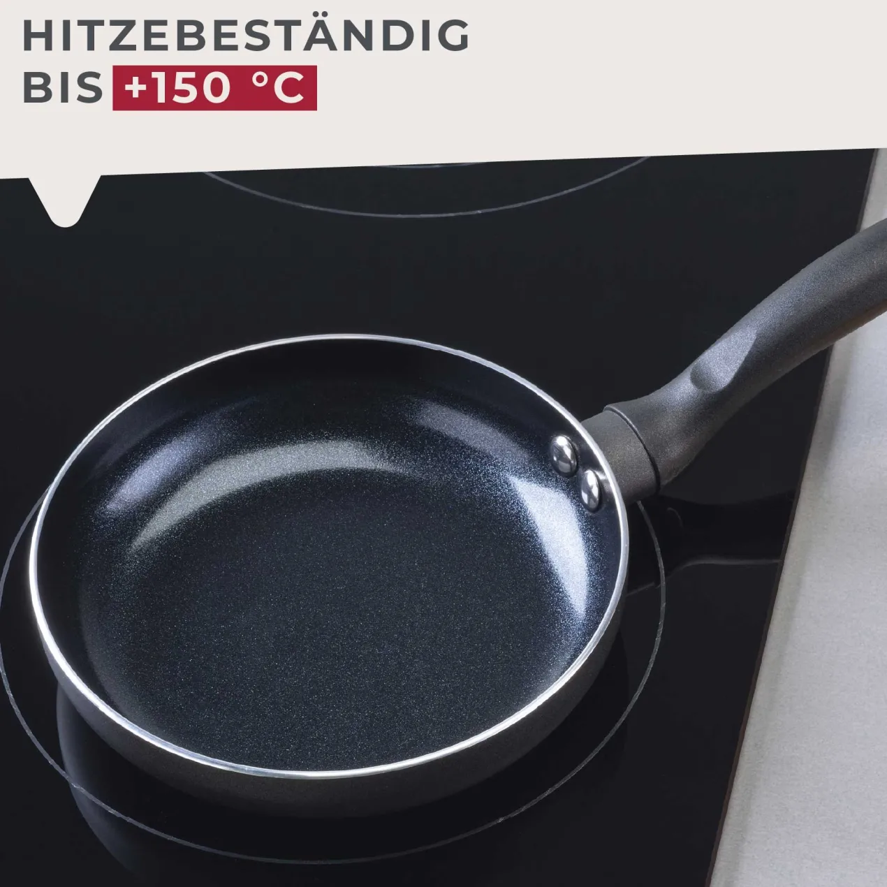 Mini-Bratpfanne Highrise, Keramik, antihaft, Ø14cm