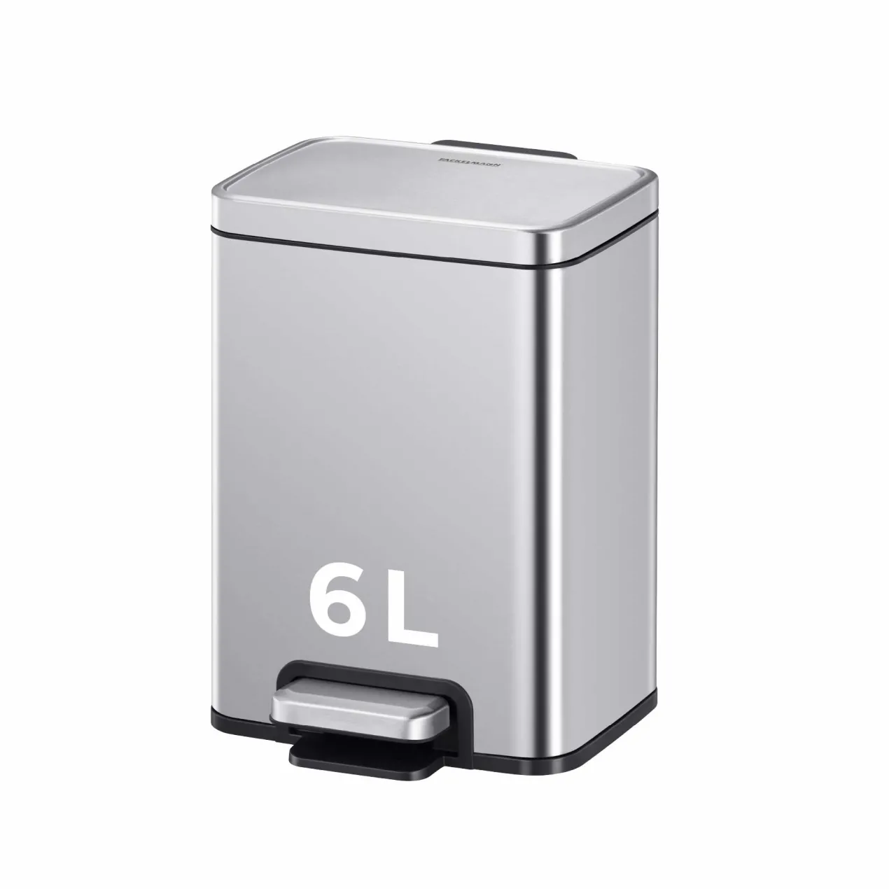 Mülleimer Chicago, silber, 6L