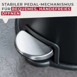 Mülleimer Milano, schwarz, 3L