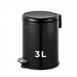 Mülleimer Milano, schwarz, 3L