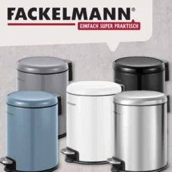 Mülleimer Milano, schwarz, 3L
