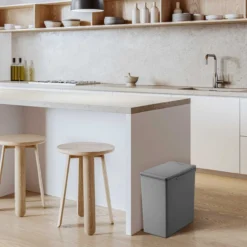 Mülleimer Oslo, grau, 20L