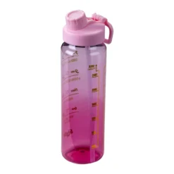 Motivations-Trinkflasche, rosa, 900ml