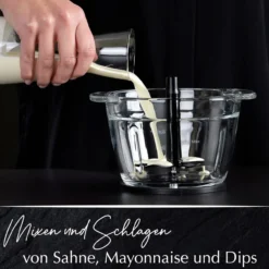 Multi-Zerkleinerer elektrisch, Glas, 1L, 500W