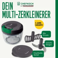 Multi-Zerkleinerer, 5-teilig