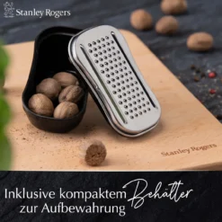 Muskatreibe mit Behälter Various, 9,5x5,4cm