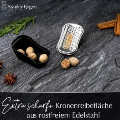 Muskatreibe mit Behälter Various, 9,5x5,4cm
