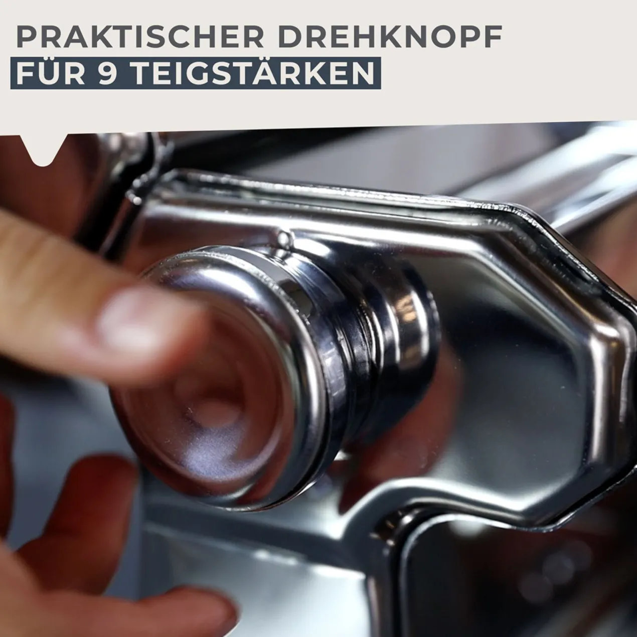 Nudelmaschine #easyprepare, Edelstahl