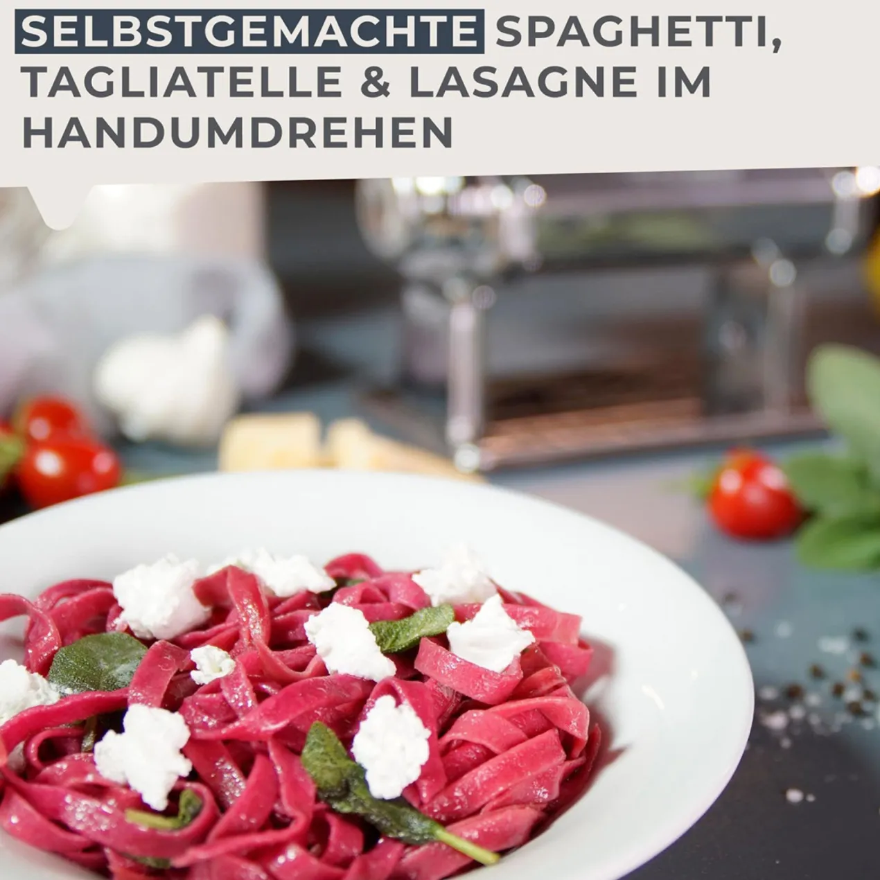 Nudelmaschine #easyprepare, Edelstahl