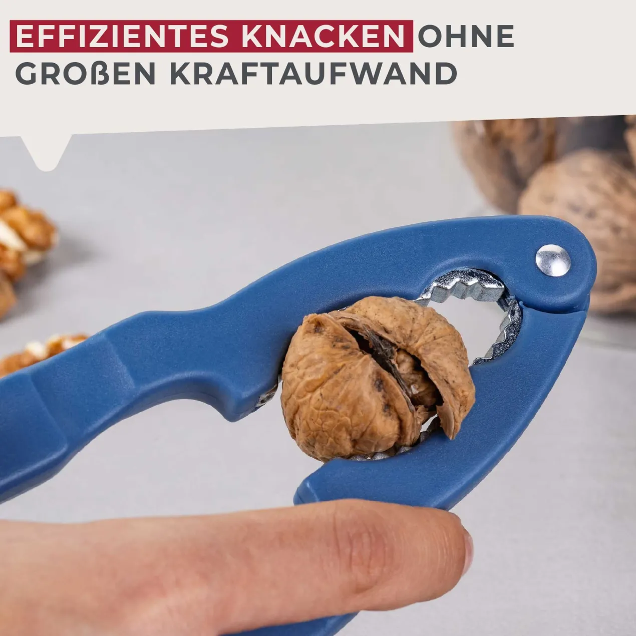 Nussknacker Essential, blau