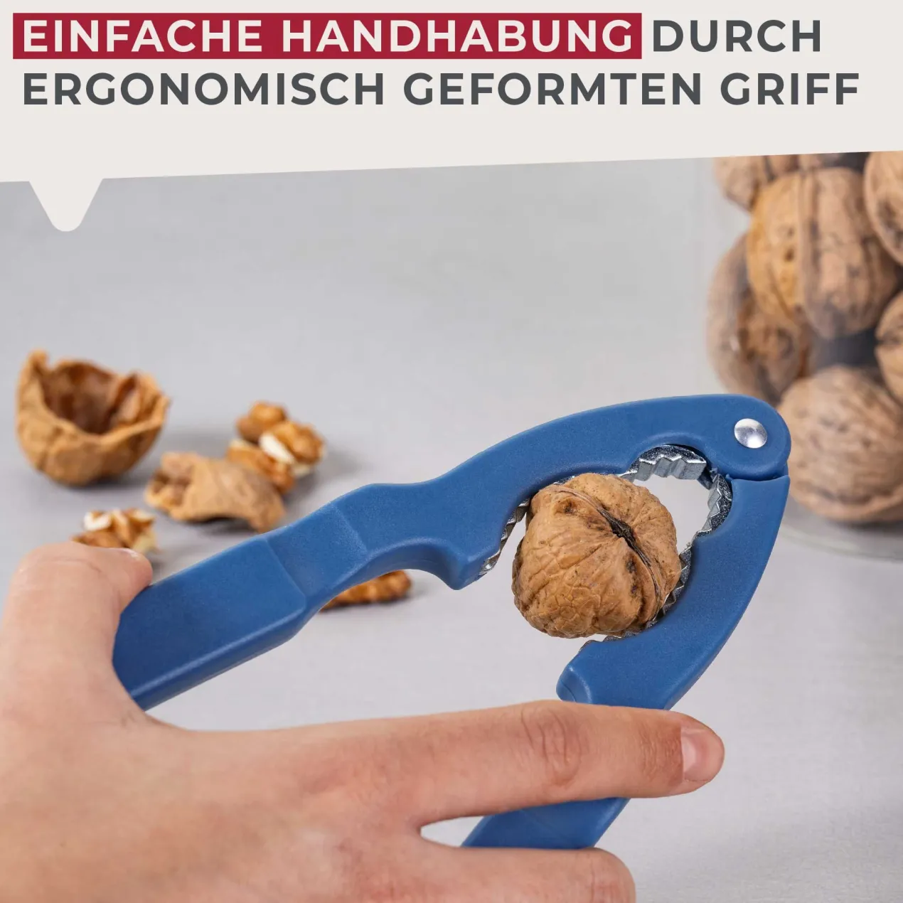 Nussknacker Essential, blau