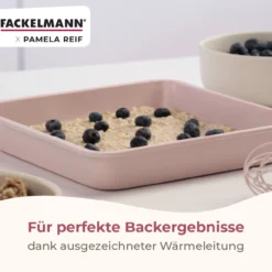Pamela Reif Backform Brownie Rosa, 23x23cm