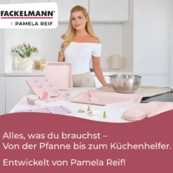 Pamela Reif Backform Brownie Rosa, 23x23cm