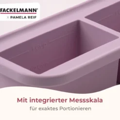 Pamela Reif Gefrierbox Lavendel, 2x250ml, Silikon