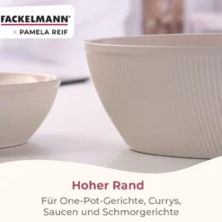 Pamela Reif Hochrandpfanne Shell, Ø28cm