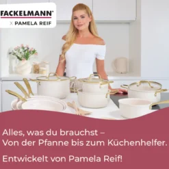 Pamela Reif Kochgeschirr-Set Signature, 10-teilig – 20% Rabatt mit Code: COOK20