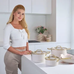 Pamela Reif Kochgeschirr-Set Signature, 10-teilig – 20% Rabatt mit Code: COOK20