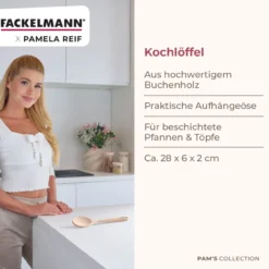 Pamela Reif Kochlöffel, Buchenholz