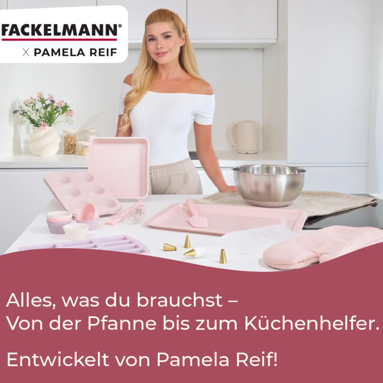Pamela Reif Ofenhandschuh rosa