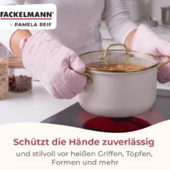 Pamela Reif Ofenhandschuh rosa