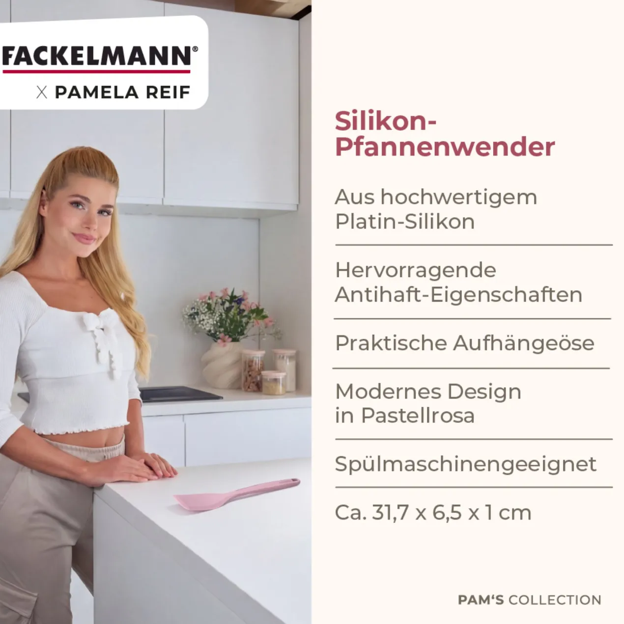 Pamela Reif Pfannenwender, rosa