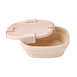 Pamela Reif Snack Box faltbar, eckig, 17x17x7cm, beige