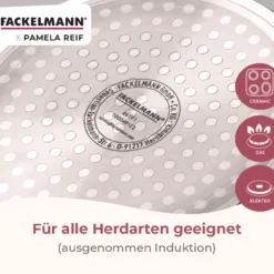 Pamela Reif Stielkasserolle mit Deckel Signature, Ø16cm – 20% Rabatt mit Code: COOK20