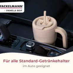 Pamela Reif Thermotrinkbecher Pastell Beige, 420ml
