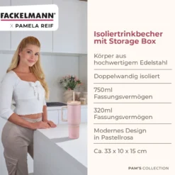 Pamela Reif Thermotrinkbecher, variable Größe