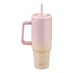 Pamela Reif Thermotrinkbecher Rosa/Beige, 1,2L
