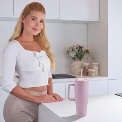 Pamela Reif Thermotrinkbecher Rosa, 1,2L