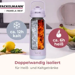 Pamela Reif Thermotrinkflasche, lila, 720mL