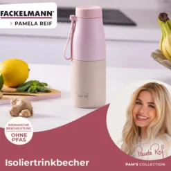 Pamela Reif Thermotrinkflasche mit Becher, 400mL