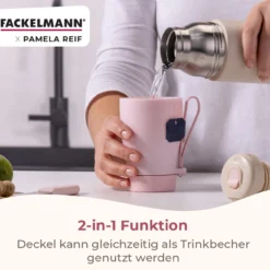 Pamela Reif Thermotrinkflasche mit Becher, 400mL