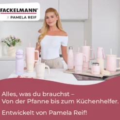 Pamela Reif Thermotrinkflasche Rosa, 500ml