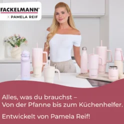 Pamela Reif Thermotrinkflasche, lila, 360mL