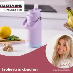 Pamela Reif Thermotrinkflasche, lila, 360mL