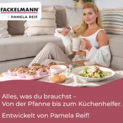 Pamela Reif Universalmesser,18,5cm Klinge, rosa