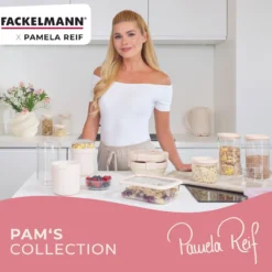 Pamela Reif Vorratsglas 500ml, stapelbar