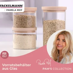 Pamela Reif Vorratsglas 500ml, stapelbar