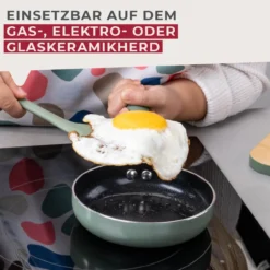 Pfanne Mini Cooking, grün, Ø12cm