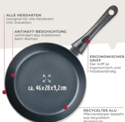 Pfannen-Set Arcadalina Ø28cm mit Deckel