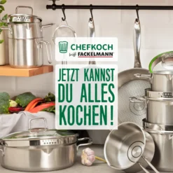Pfannen-Set München Edelstahl 2-teilig