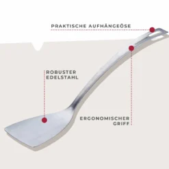 Pfannenwender Essential, Edelstahl